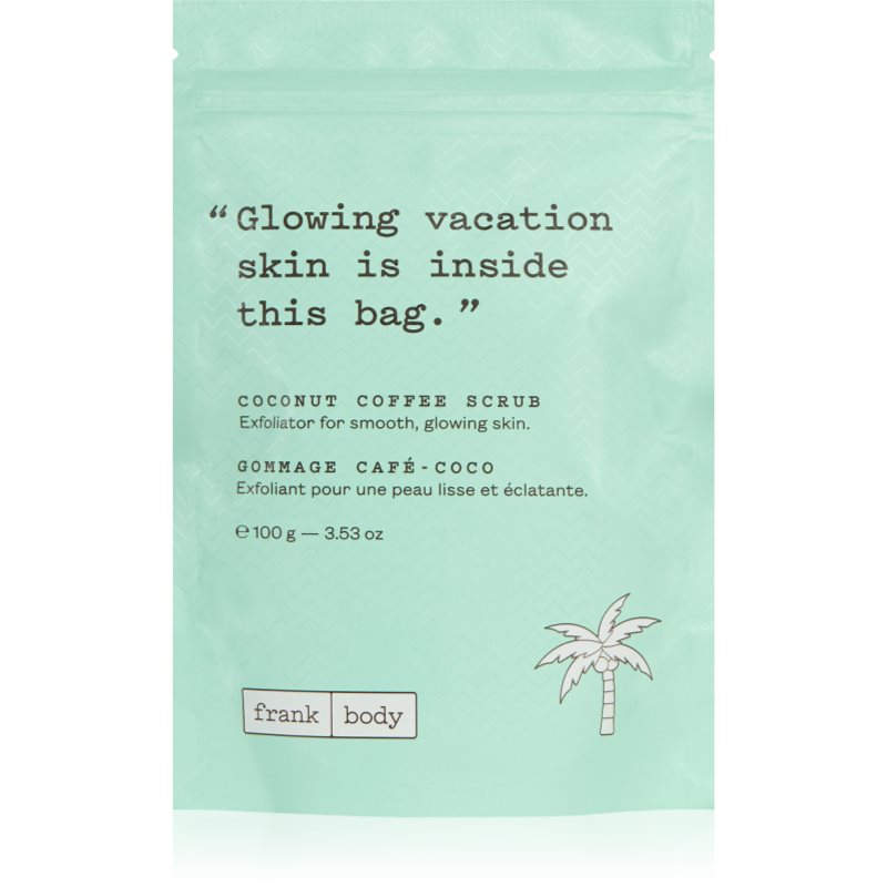 Frank Body Coconut Coffee kávé test peeling kókuszolajjal 100 g-Ár