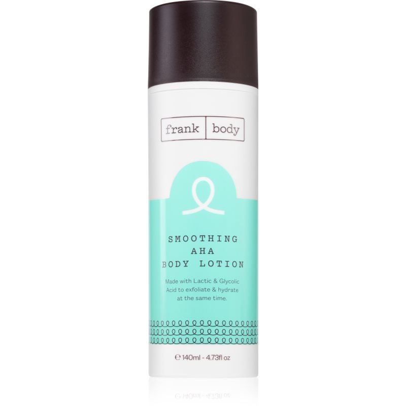 Frank Body Smoothing AHA hidratáló és tápláló krém tejsavval New Green Look 140 ml-Ár