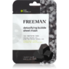 Freeman Essentials Charcoal & Green Tea Méregtelenítő arcmaszk zsíros bőrre 28 ml