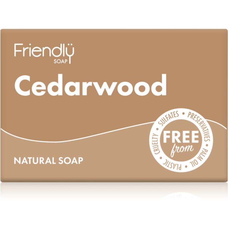 Friendly Soap Natural Soap Cedarwood természetes szappan 95 g-Ár