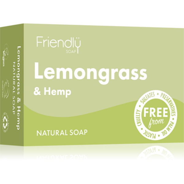 Friendly Soap Natural Soap Lemongrass & Hemp természetes szappan 95 g-Ár