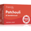 Friendly Soap Natural Soap Patchouli & Sandalwood természetes szappan 95 g-Ár
