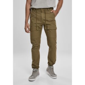 Front Pocket Cargo Jogging Pants summerolive