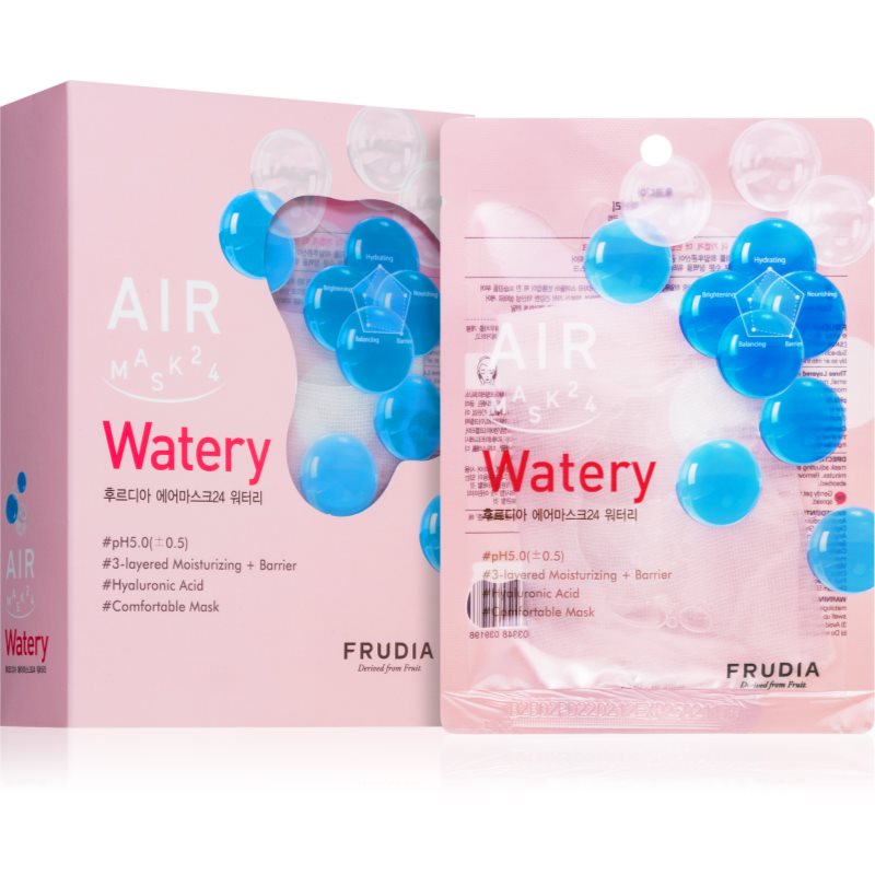 Frudia AIR Watery arcmaszk az arcbőr regenerálására és megújítására 10x25 ml-Ár