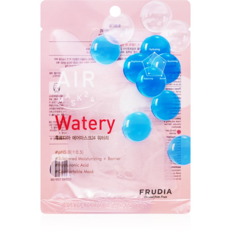 Frudia AIR Watery arcmaszk az arcbőr regenerálására és megújítására 25 ml-Ár
