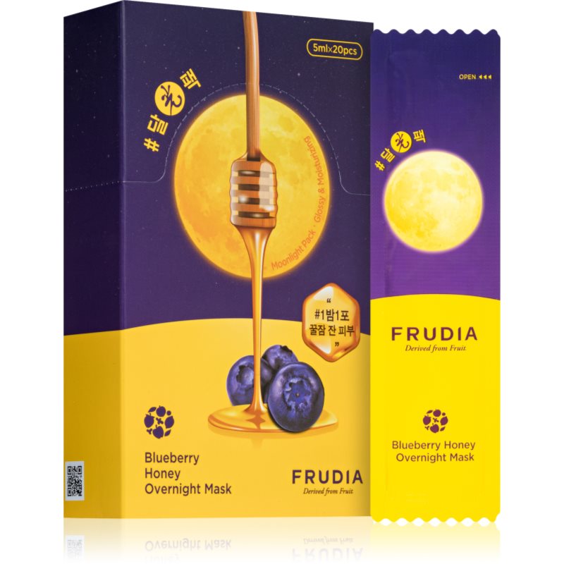Frudia Honey Blueberry éjszakai hidratáló maszk az érzékeny száraz bőrre 20x5 ml-Ár