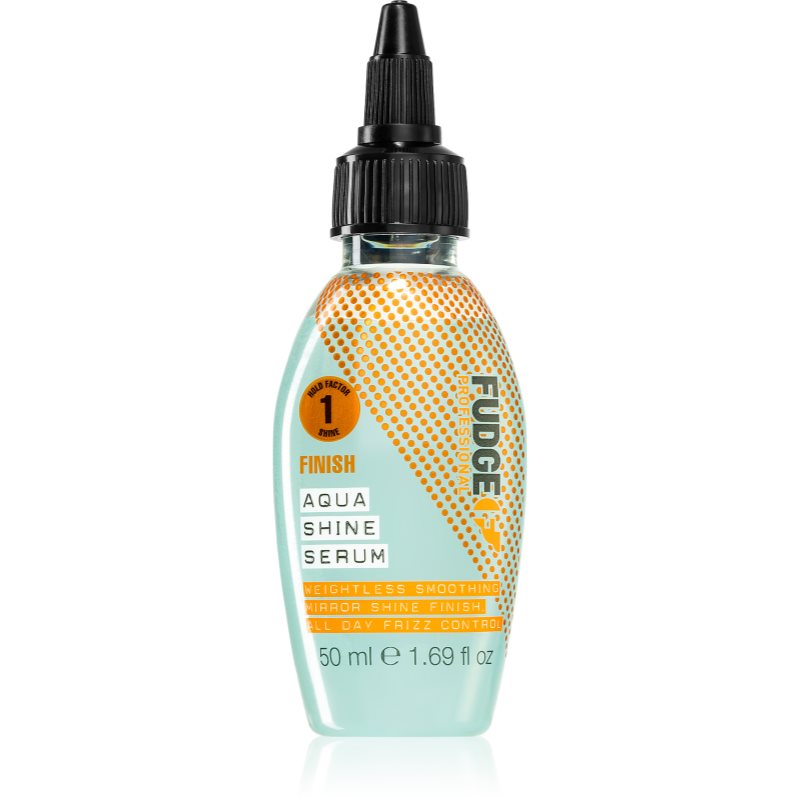 Fudge Finish Aqua Shine Serum kisimító szérum a fénylő és selymes hajért 50 ml-Ár