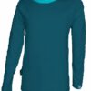 Functional bamboo T-shirt - DR - petrol
