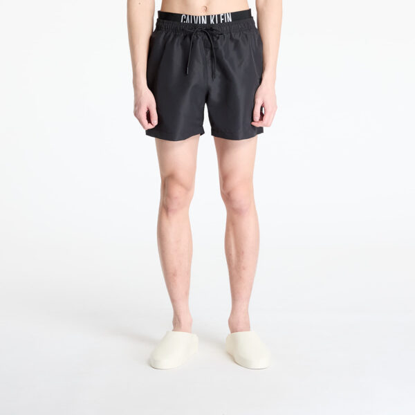 Fürdőruhák Calvin Klein Jeans Medium Double Wb Boardshorts Black XL-alacsony-ár