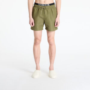 Fürdőruhák Calvin Klein Jeans Medium Double Wb Boardshorts Green S-alacsony-ár