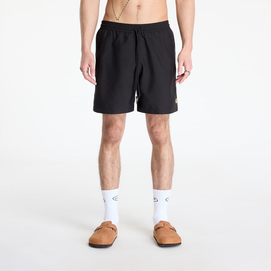 Fürdőruhák Carhartt WIP Chase Swim Trunks Black/ Gold XS-alacsony-ár