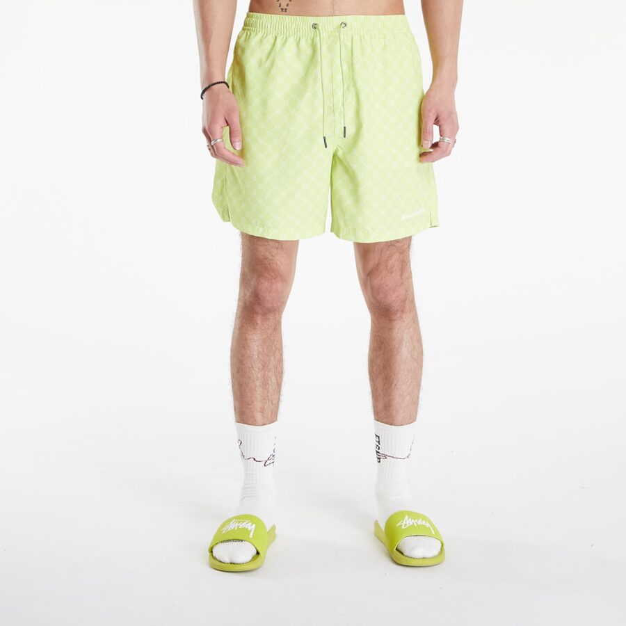 Fürdőruhák Daily Paper Kato Monogram Swimshorts Daiquiri Green S-alacsony-ár