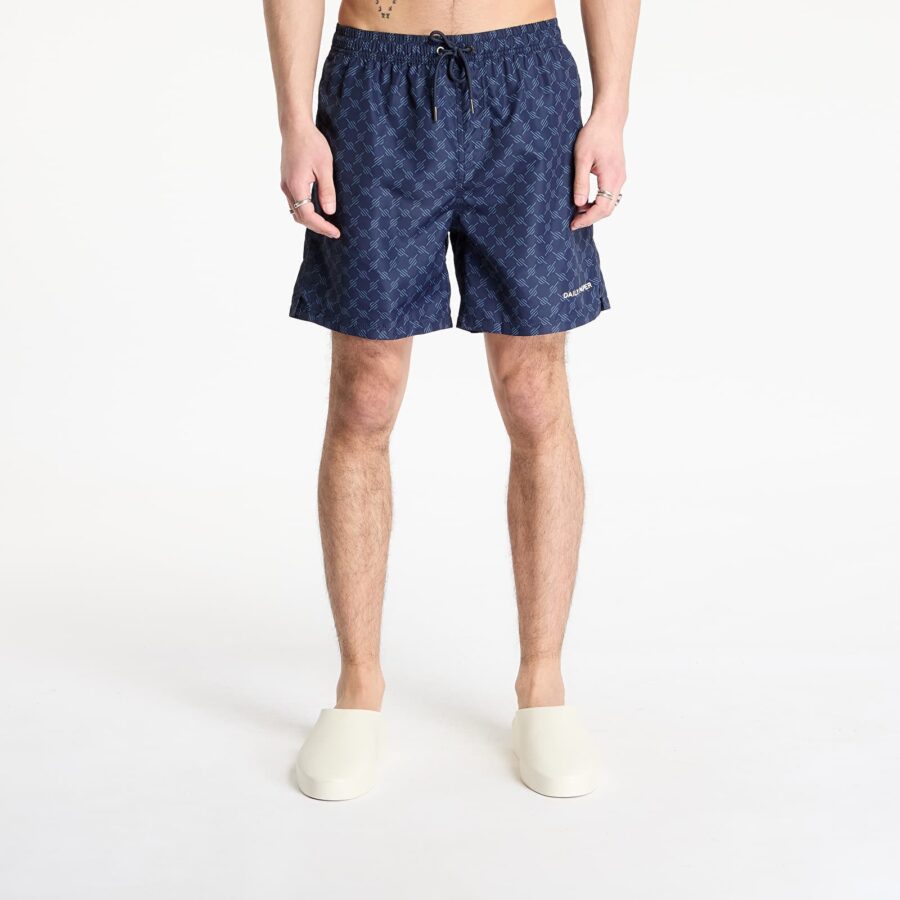 Fürdőruhák Daily Paper Logo Swimshorts Martime Blue M-alacsony-ár