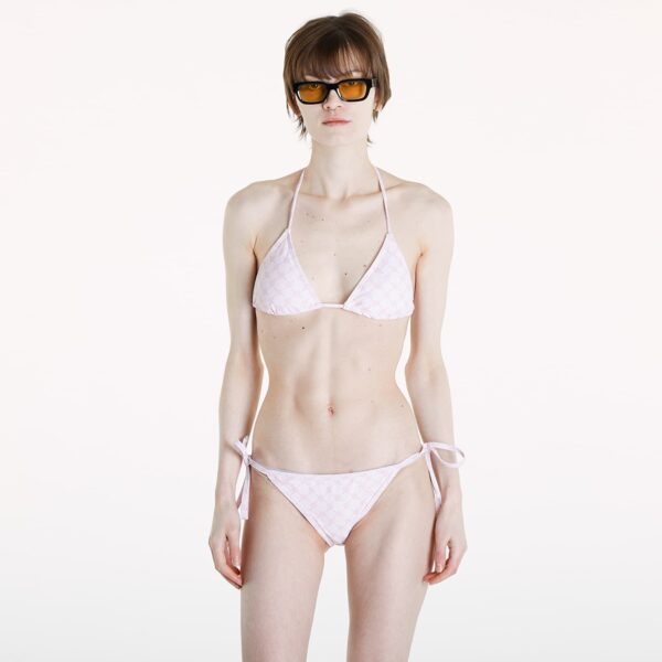 Fürdőruhák Daily Paper Reya Monogram Bikini Top Ice Pink XS-alacsony-ár
