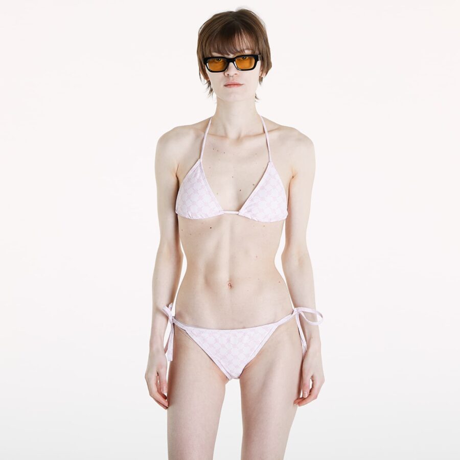 Fürdőruhák Daily Paper Reya Monogram Bikini Top Ice Pink XS-alacsony-ár