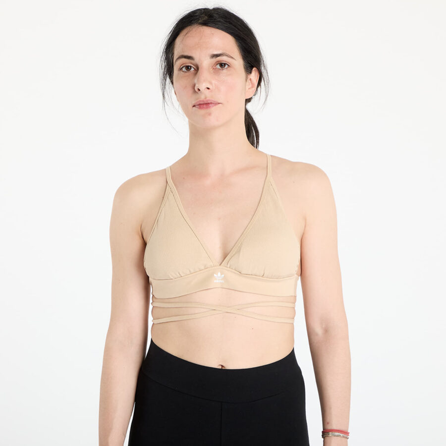 Fürdőruhák adidas Bralette Bikini Top Magic Beige XS-alacsony-ár