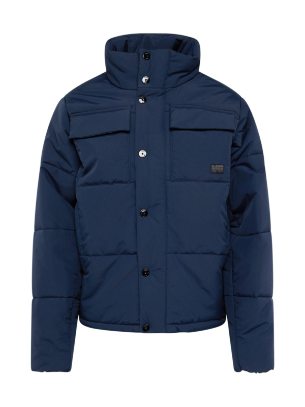 G-STAR Átmeneti dzseki 'Foundation'  tengerészkék-Ár