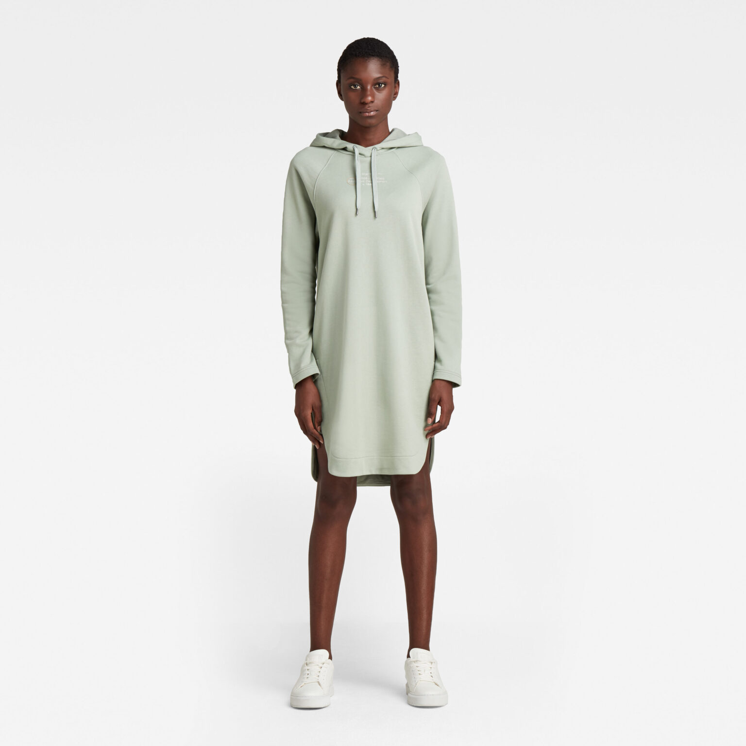 G-STAR Dress - Graphic loose hdd sw dress ls green