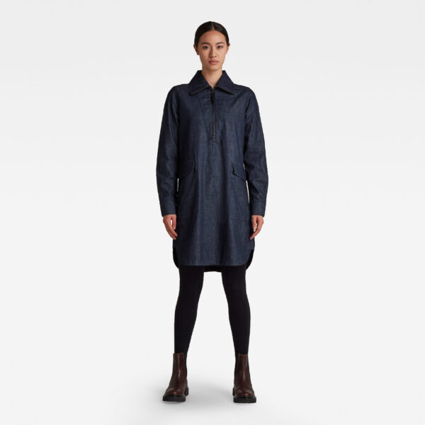 G-STAR Dress - Lt wt indigo craser denim o blue