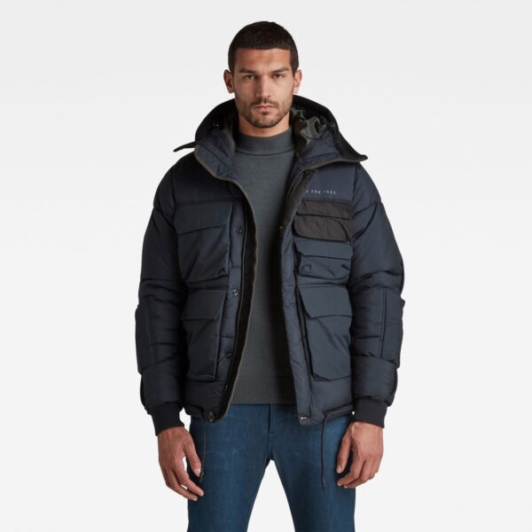 G-STAR Jacket - Feather ripstop blue