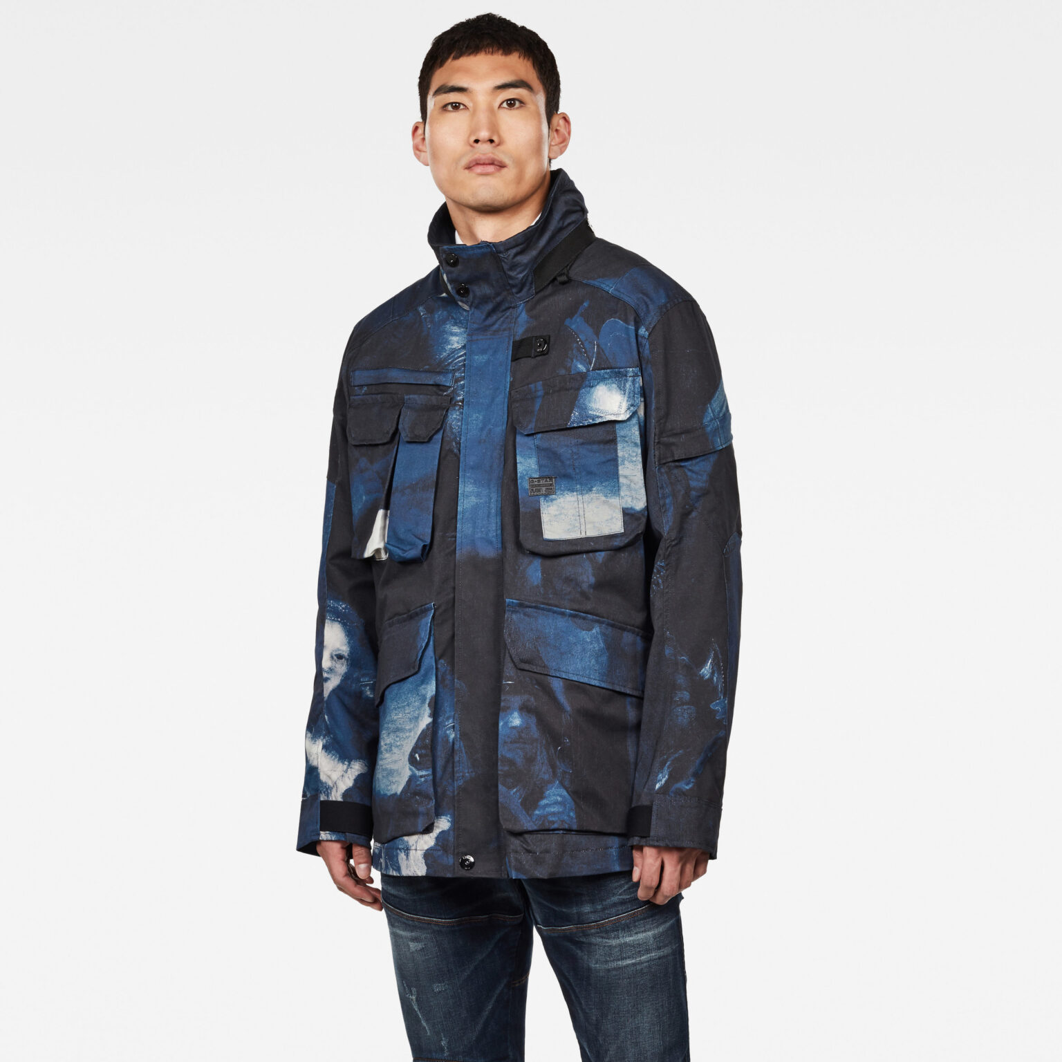 G-STAR Jacket - Ospak field jkt dark blue