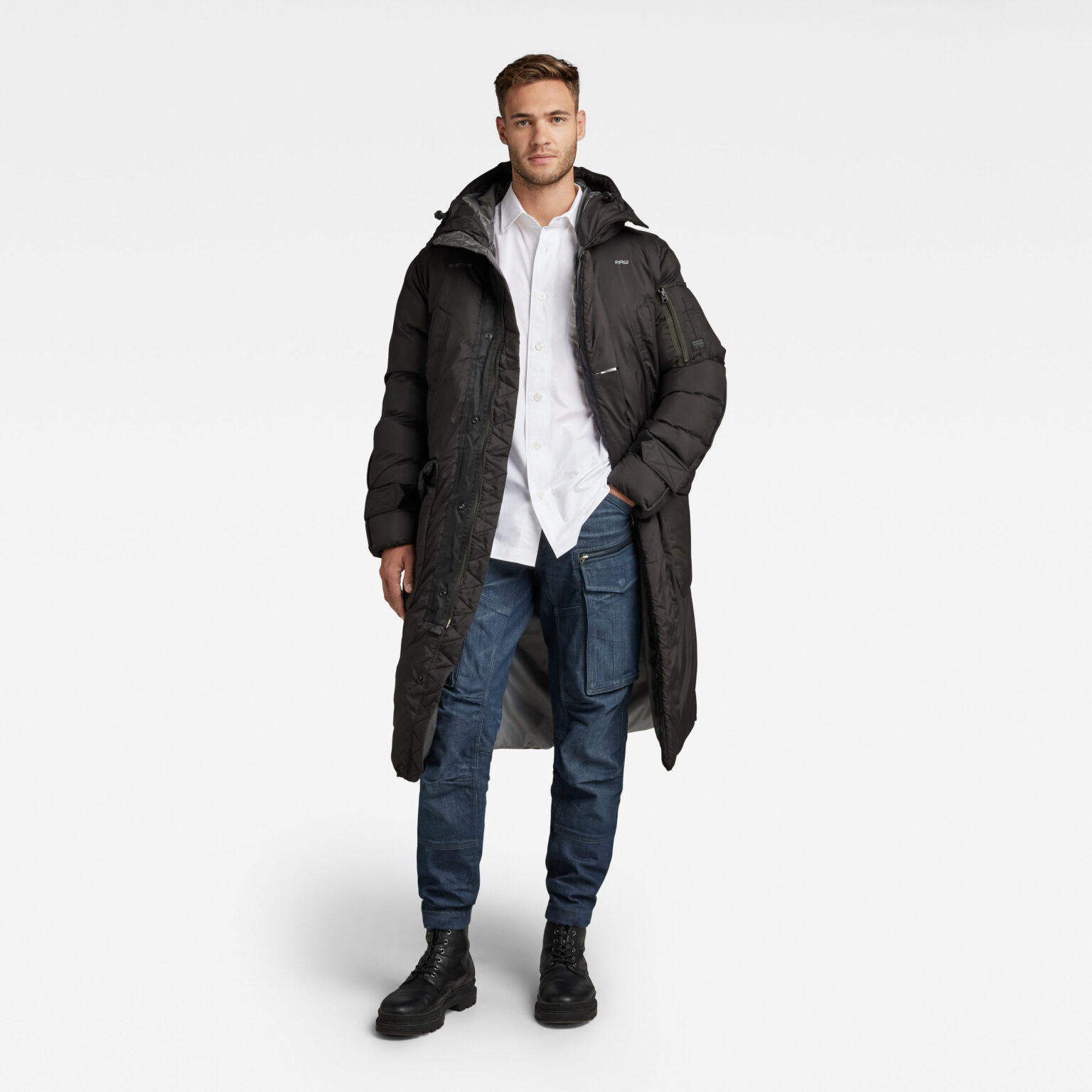 G-STAR Jacket - Pillow whistler hdd xl parka black