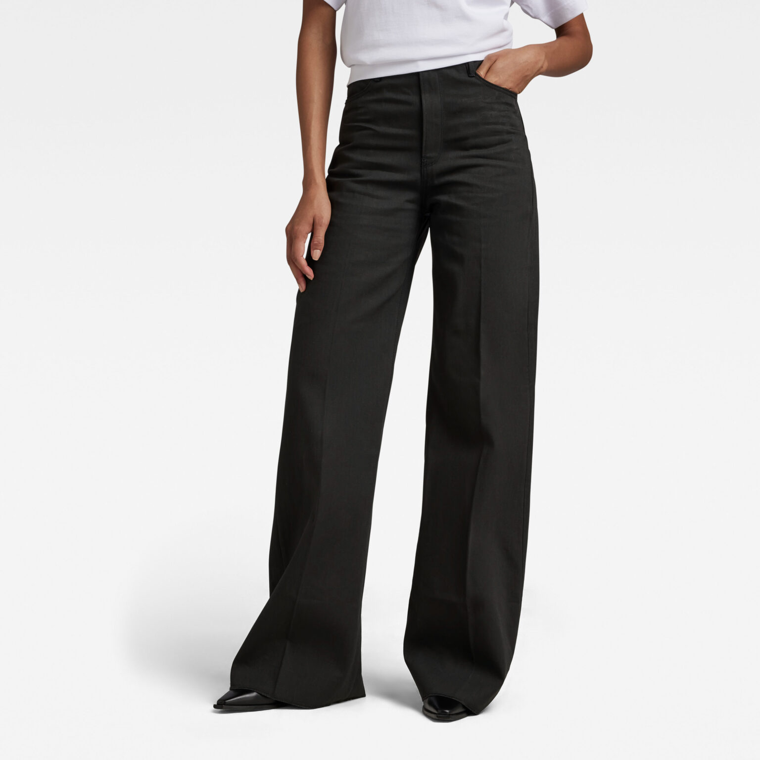G-STAR Jeans - Deck Ultra High Wide Leg wmn blue