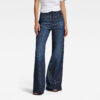 G-STAR Jeans - Deck Ultra High Wide Leg wmn blue