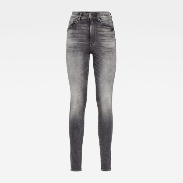 G-STAR Jeans - Kafey Studs Ultra High Skinny Wmn Grey