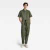 G-STAR Jumpsuit - Army jumpsuit ss wmn green