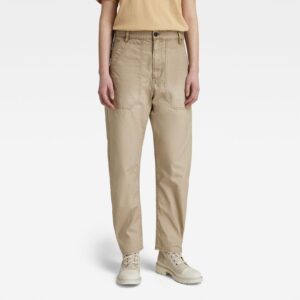 G-STAR Pants - 3D fatigue boyfriend pant wmn beige