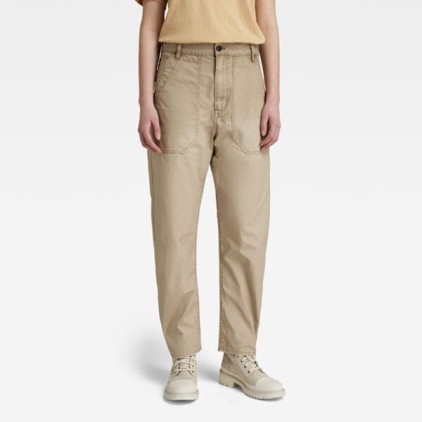 G-STAR Pants - 3D fatigue boyfriend pant wmn beige