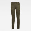 G-STAR Pants - Blossite G-Shape army high skinny in brown-olive