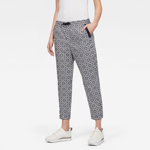 G-STAR Pants - Bronson mid sport chino wmn blue and white
