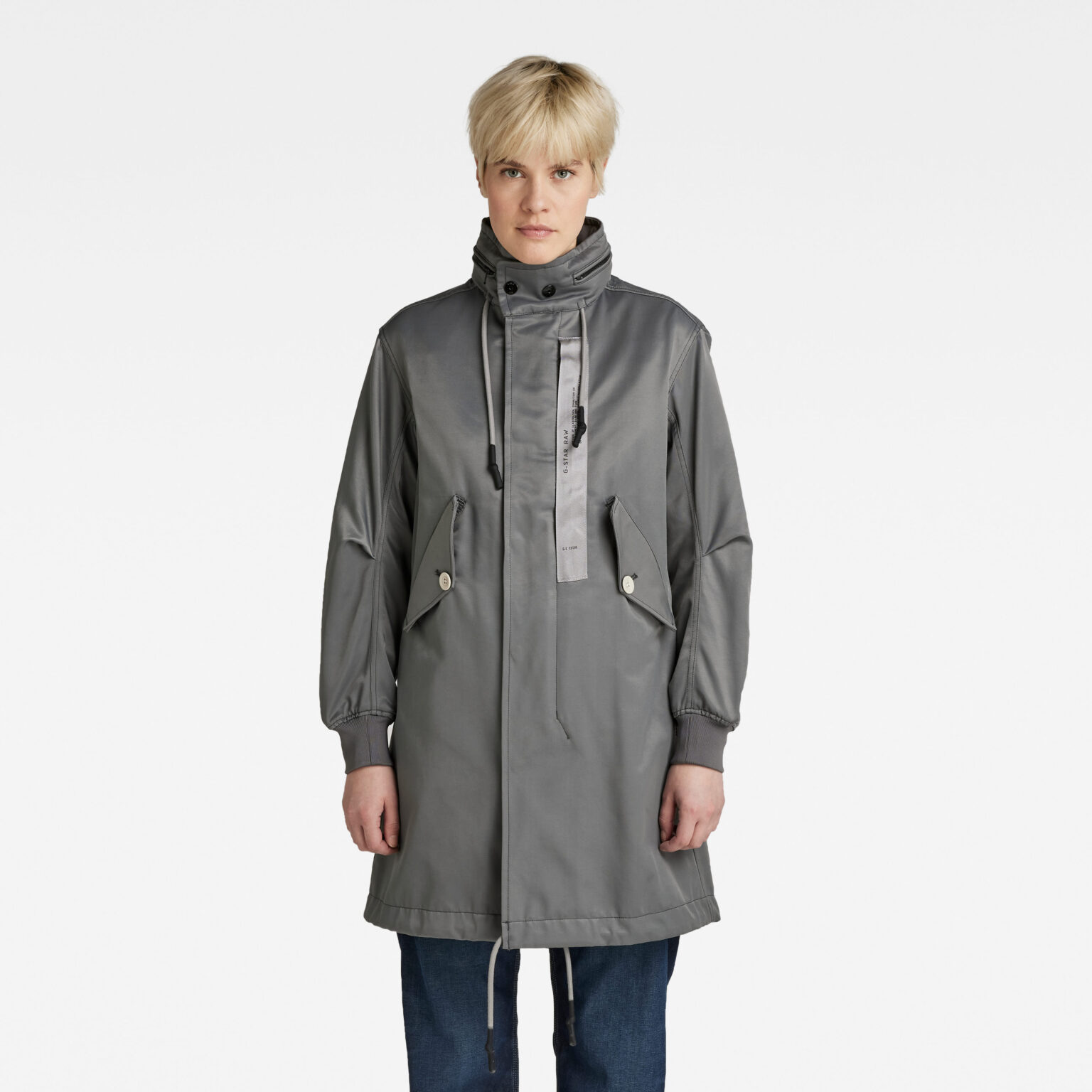 G-STAR Parka - Fishtail parka grey