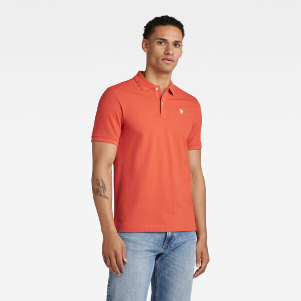 G-STAR Polo shirt - Dunda slim polo ss red