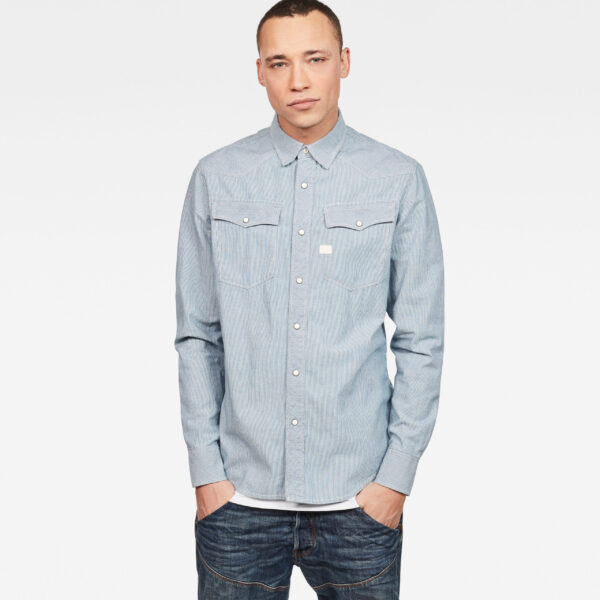 G-STAR Shirt - 3301 shirt blue