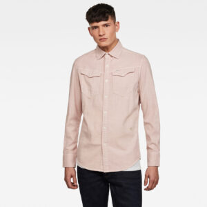 G-STAR Shirt - Arc 3d slim shirt ls old pink G-STAR Shirt - Arc 3d slim shirt ls old pink