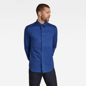 G-STAR Shirt - Dressed super slim shirt ls blue G-STAR Shirt - Dressed super slim shirt ls blue
