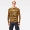 G-STAR Sweater - Core solli straight r knit ls yellow-black