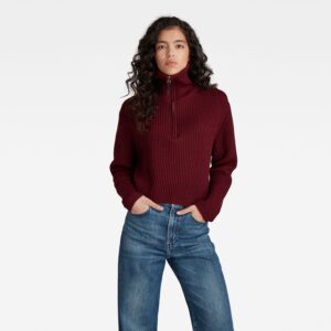 G-STAR Sweater - Noble knit burgundy G-STAR Sweater - Noble knit burgundy