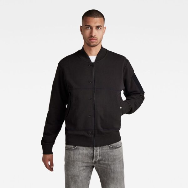 G-STAR Sweatshirt - Bomber sw black G-STAR Sweatshirt - Bomber sw black