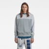 G-STAR Sweatshirt - Color block oversized sw r grey