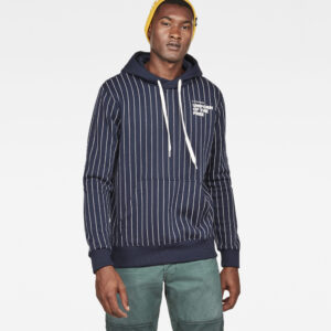 G-STAR Sweatshirt - Core hdd sw pinstr 1 ao ls blue G-STAR Sweatshirt - Core hdd sw pinstr 1 ao ls blue