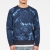 G-STAR Sweatshirt - Gable core r sw ls dark blue