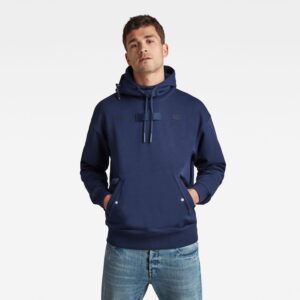 G-STAR Sweatshirt - Heavy hodson sweat ub o blue G-STAR Sweatshirt - Heavy hodson sweat ub o blue