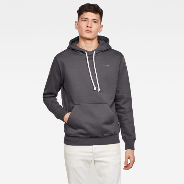 G-STAR Sweatshirt - Originals backpanel gr hdd r sw ls anthracite