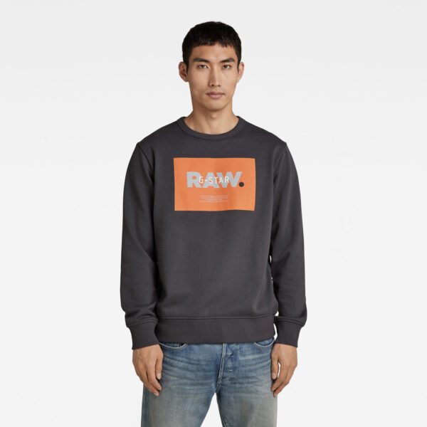 G-STAR Sweatshirt - Originals logo sw blue