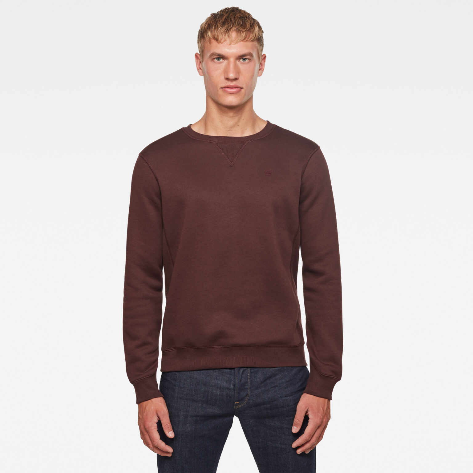 G-STAR Sweatshirt - Premium core r sw ls red