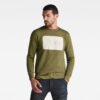 G-STAR Sweatshirt - RAW. Double Layer R SW Green